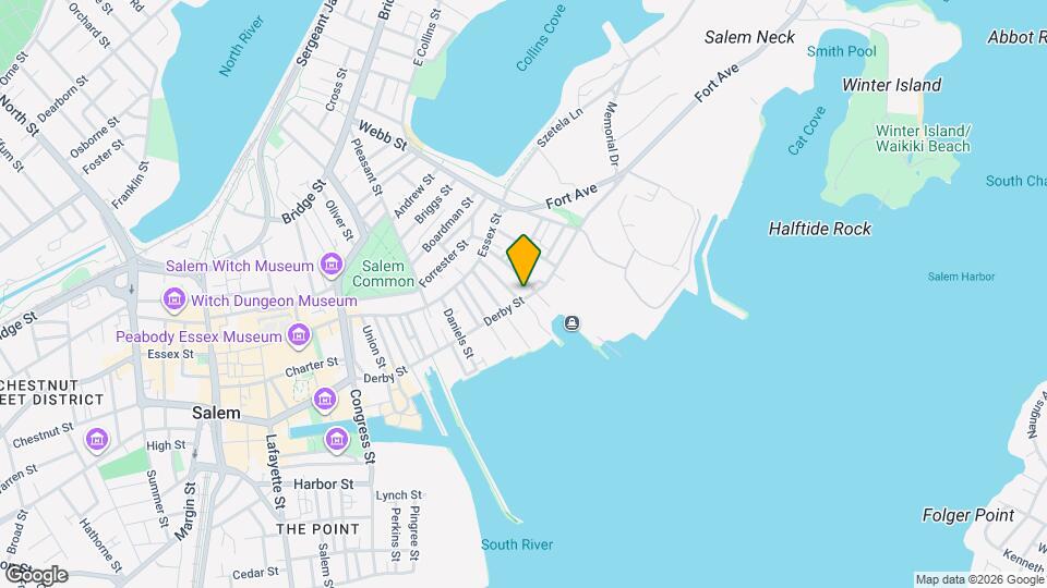 96 Derby St Mapa y Detalles de la Ubicación