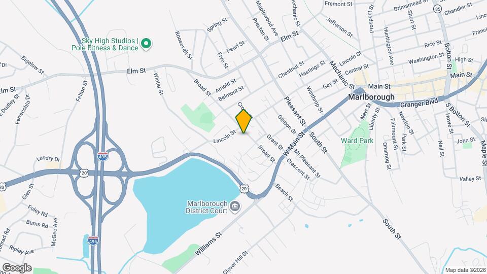 84 Broad St Mapa y Detalles de la Ubicación