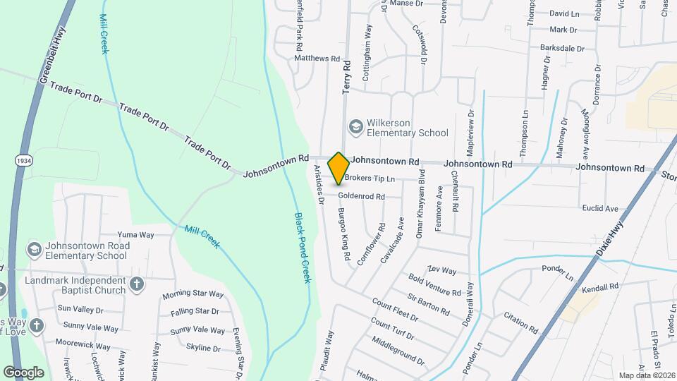 5609 Goldenrod Rd Map and Location Details