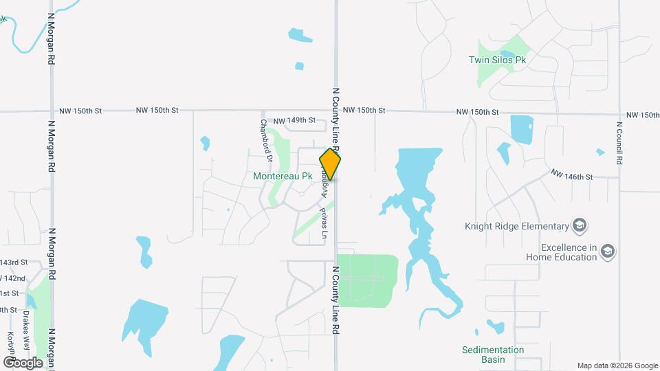 14720 Avignon Ln Map and Location Details