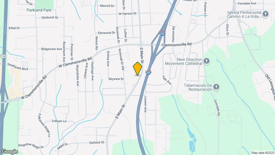 3740 S Main St Map and Location Details