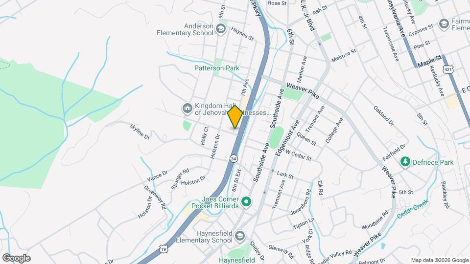 1321 7th Ave Map and Location Details