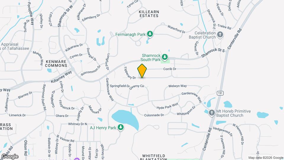 3005 Tipperary Dr Map and Location Details