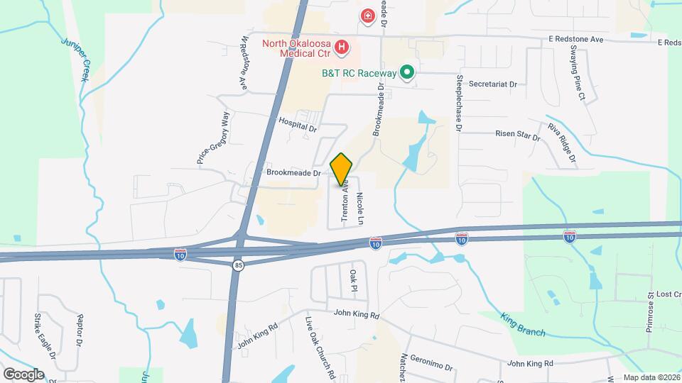 107 Trenton Ave Map and Location Details