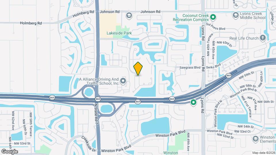 5855 Eagle Cay Terrace Mapa y Detalles de la Ubicación