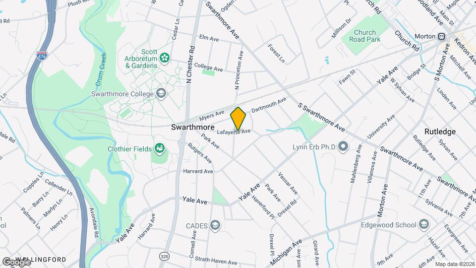 101 S Princeton Ave Map and Location Details