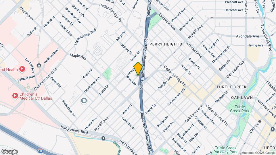 2724 Hondo Ave Map and Location Details