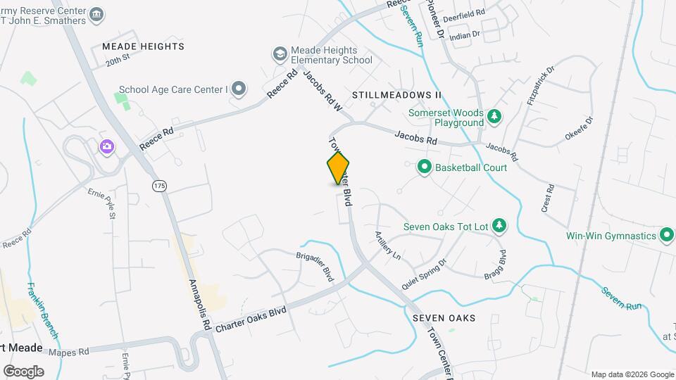 216 Pinecove Ave Map and Location Details