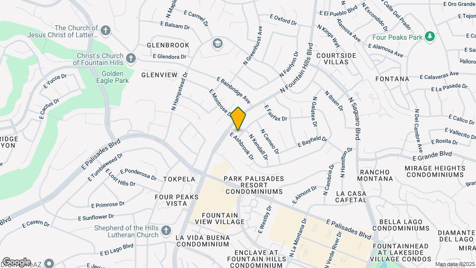 16414 Ashbrook Dr Mapa y Detalles de la Ubicación