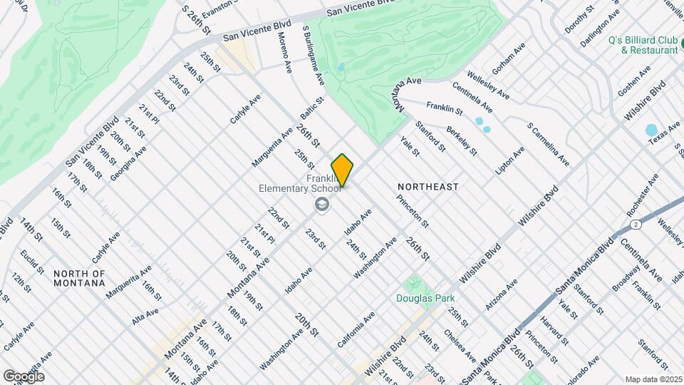 2512 Montana Ave Mapa y Detalles de la Ubicación