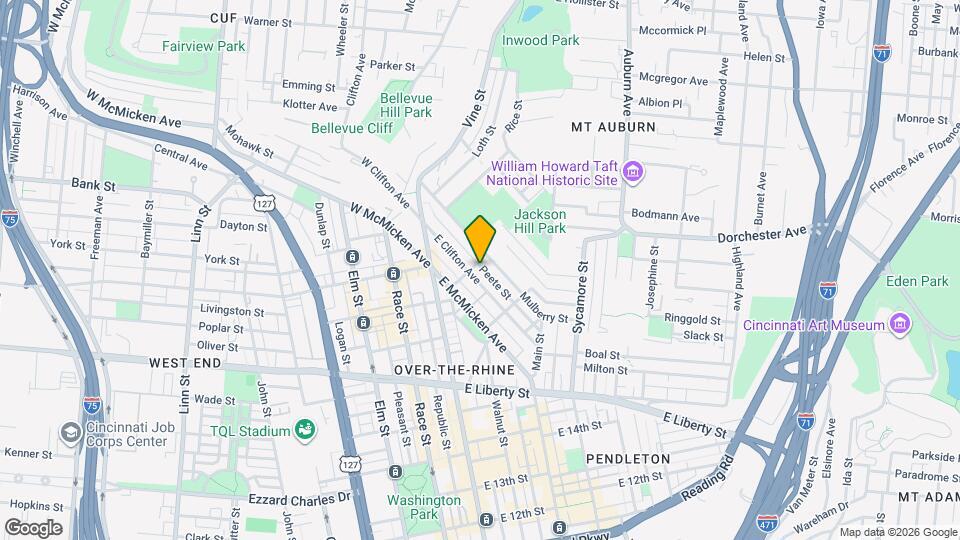 105 Peete St, Unit 5 Cologne Mapa y Detalles de la Ubicación