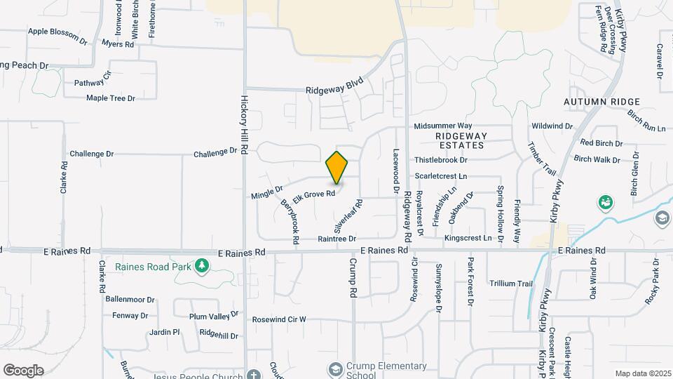 6076 Elk Grove Rd Map and Location Details