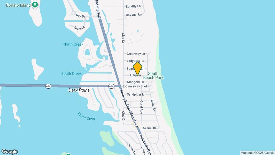 956 Tulip Ln Map and Location Details
