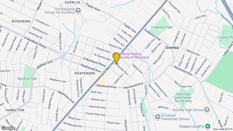 3 E Overlea Ave, Unit 3 Mapa y Detalles de la Ubicación