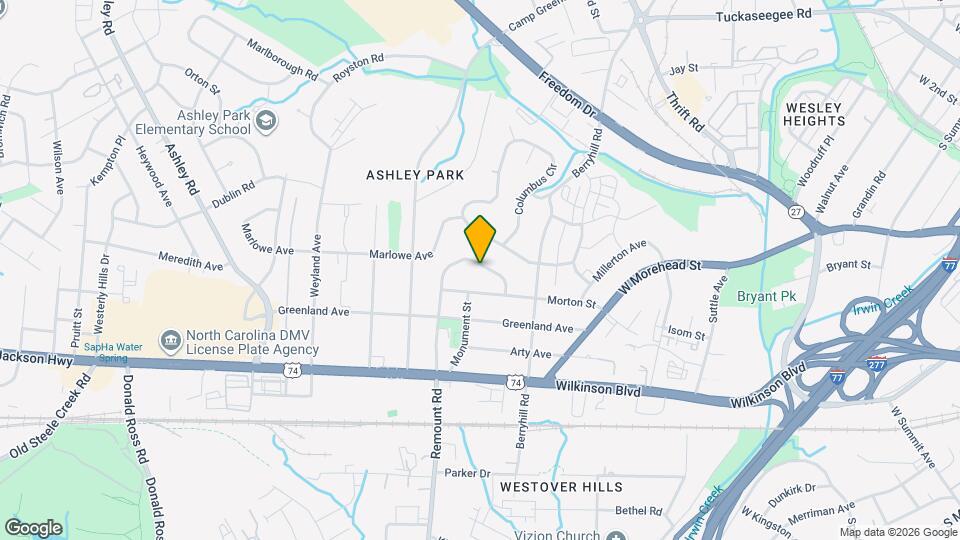 2410 Remount Rd Map and Location Details