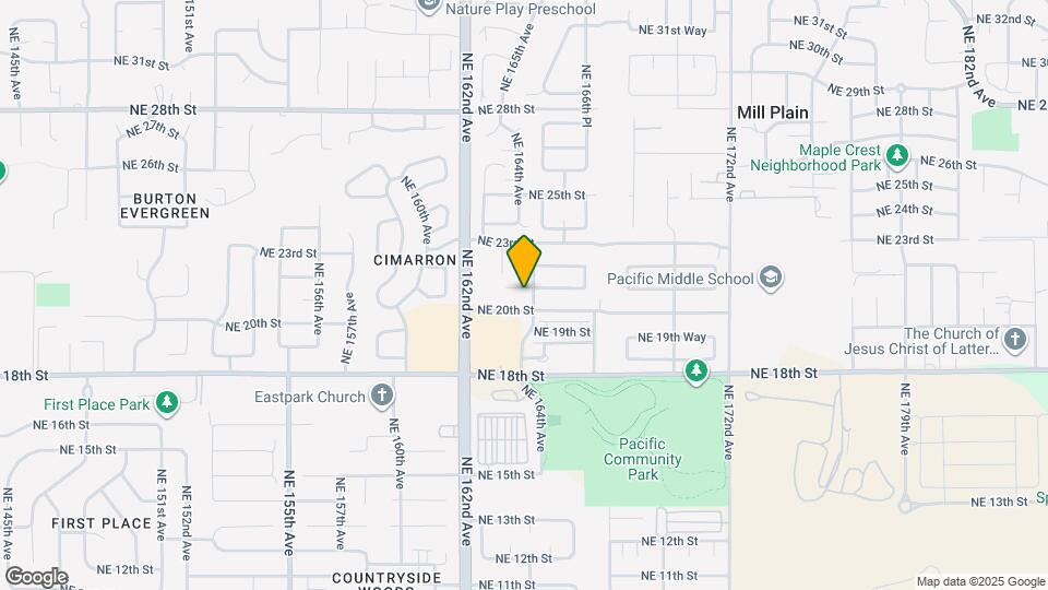 16327 NE 21st St Map and Location Details