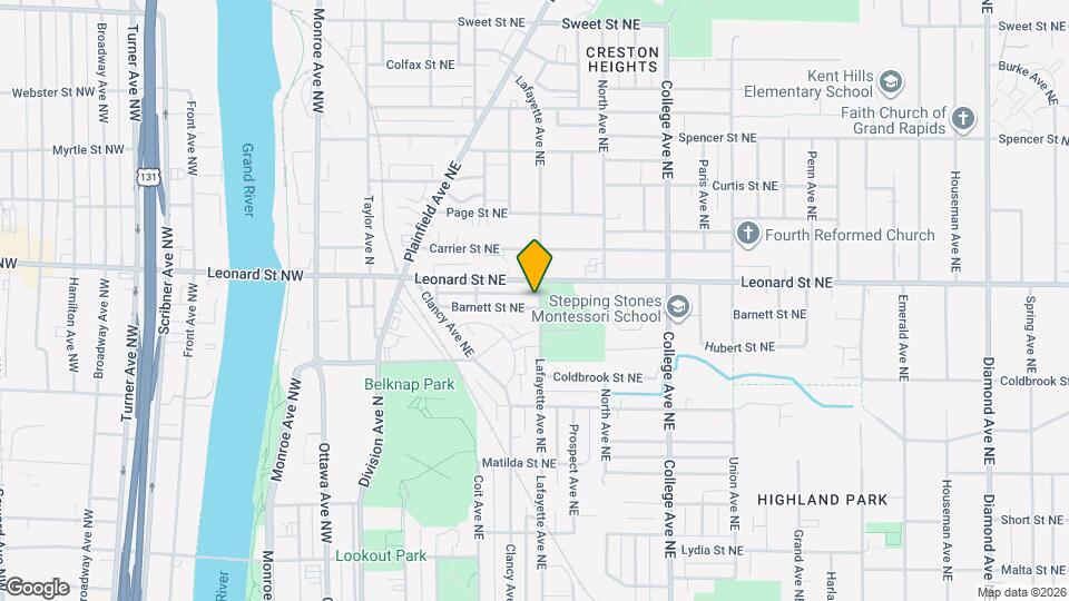 255 Barnett St NE Map and Location Details