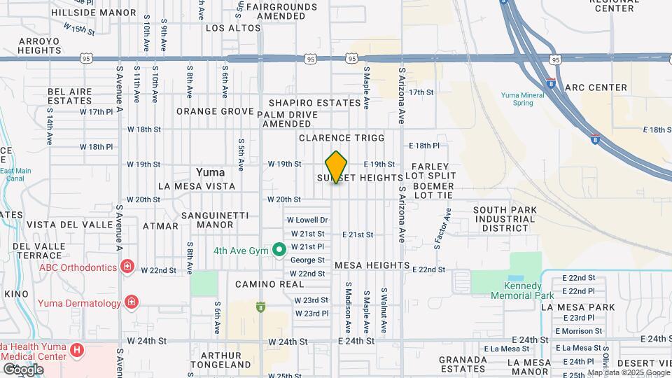 First Avenue Apartments Map and Location Details