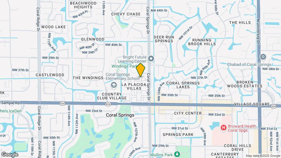 10583 La Placida Dr Map and Location Details