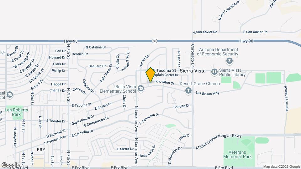 1720 Knowlton St Map and Location Details