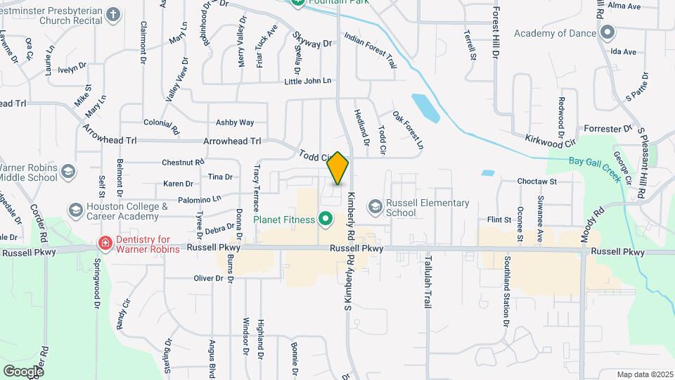 104 Williamsburg Ave Map and Location Details