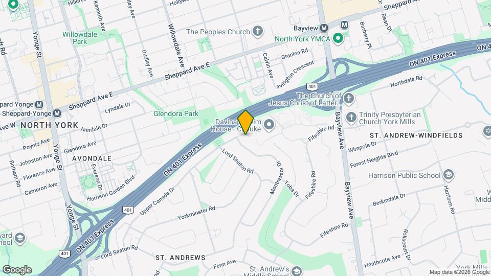 195 Upper Canada Dr Map and Location Details