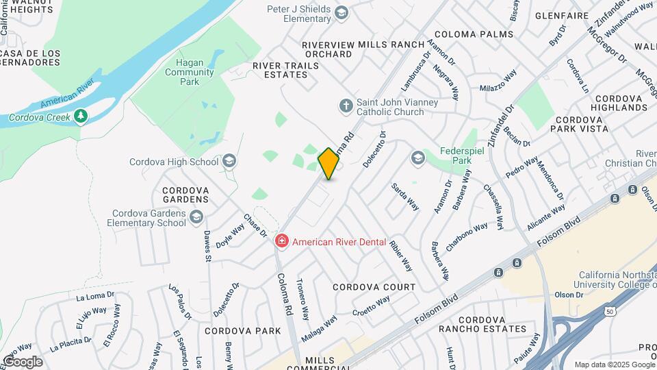 10444 Coloma Rd-Unit -6 Map and Location Details