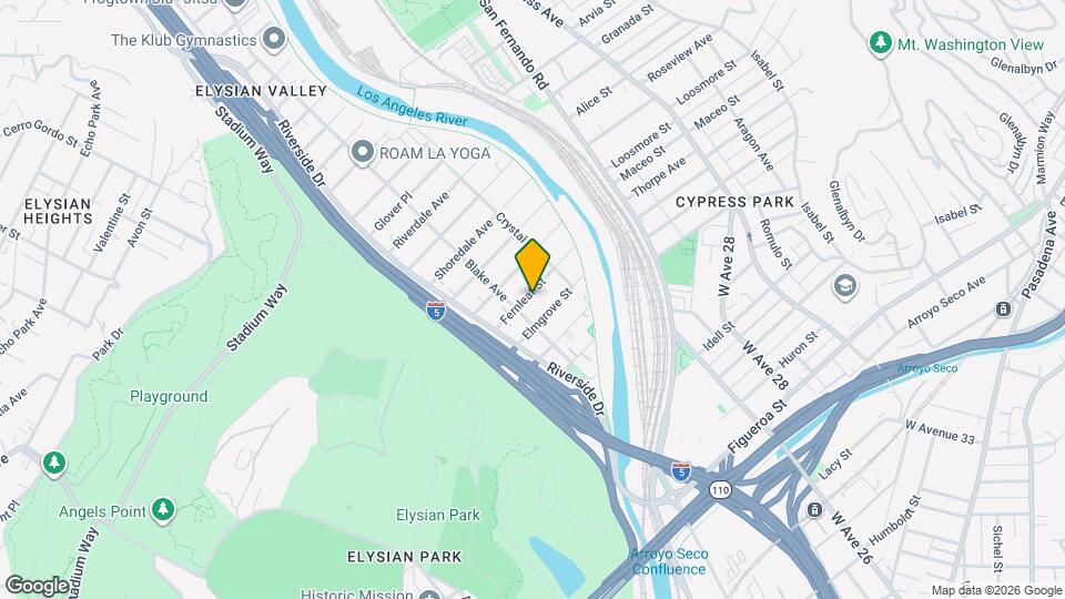 2320 Fernleaf St Map and Location Details