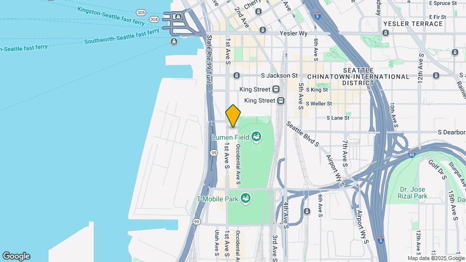 590 1st Ave S, Unit 1111 Map and Location Details
