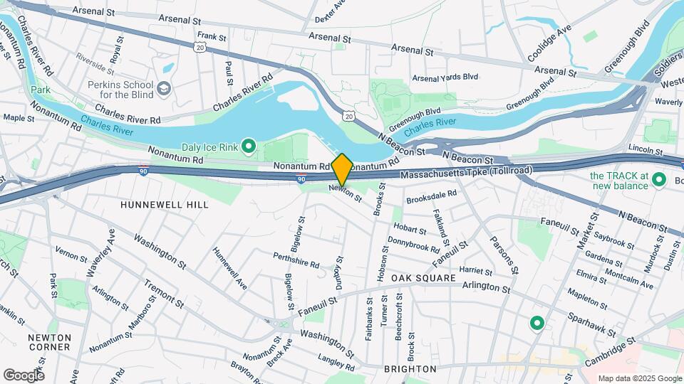 40 Newton St, Unit 1 Map and Location Details