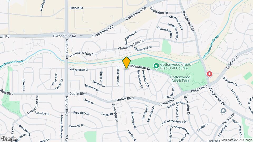 6735 Montarbor Dr Map and Location Details