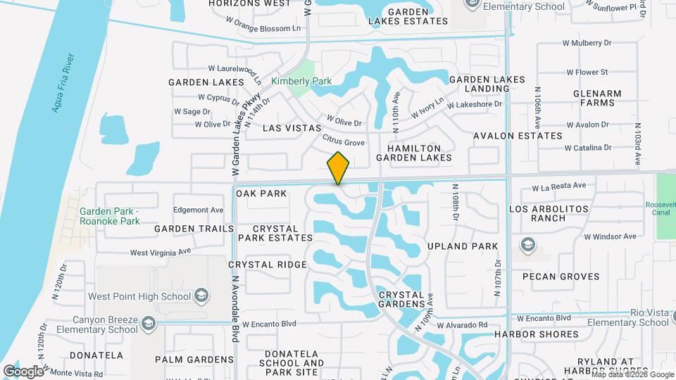 11171 W Edgemont Ave Mapa y Detalles de la Ubicación