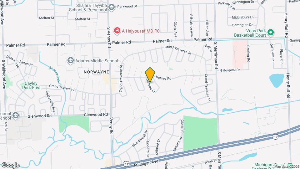 32258 Oscoda Ct Map and Location Details