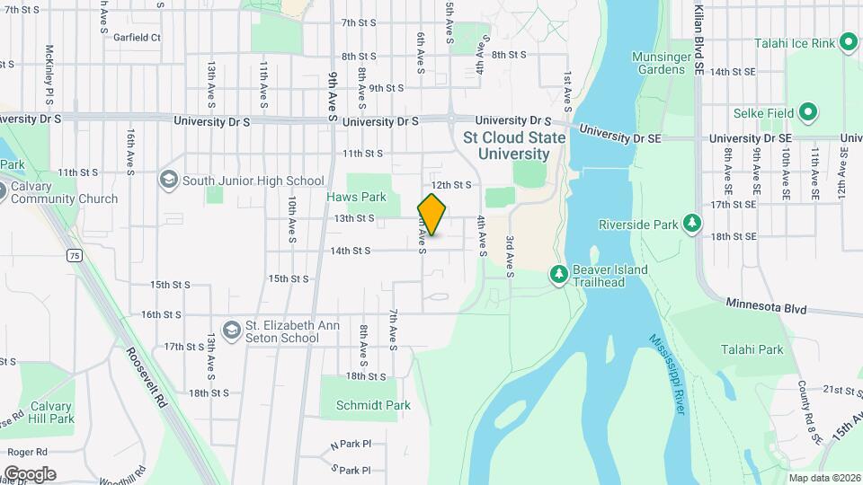 525 14th St S, Unit 4 Map and Location Details