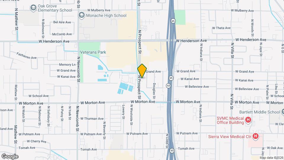 550 N Prospect St, Unit 550 N. Prospect Street Map and Location Details