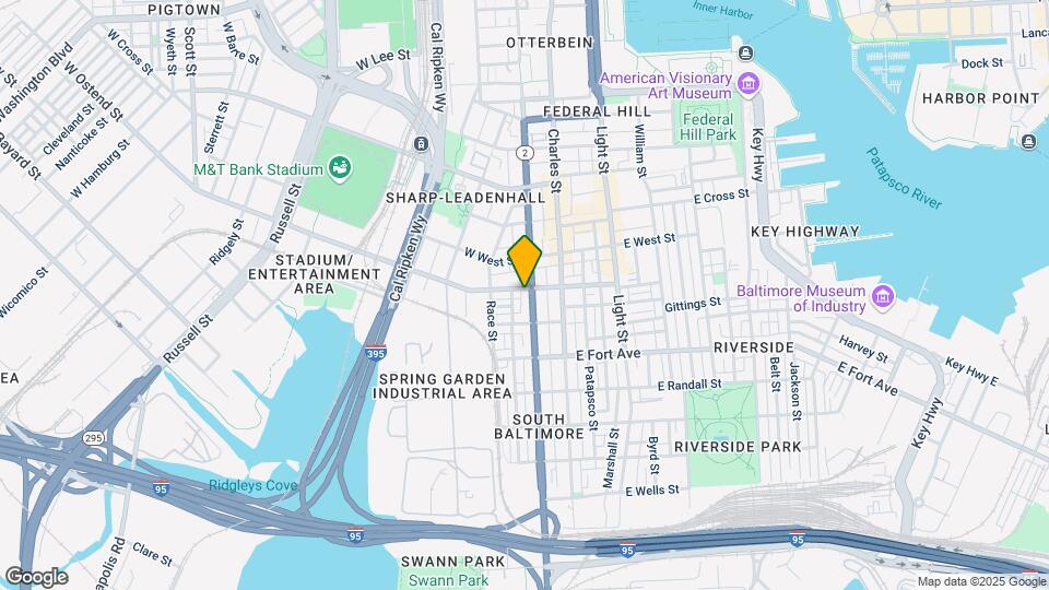 1302 S Hanover St Map and Location Details