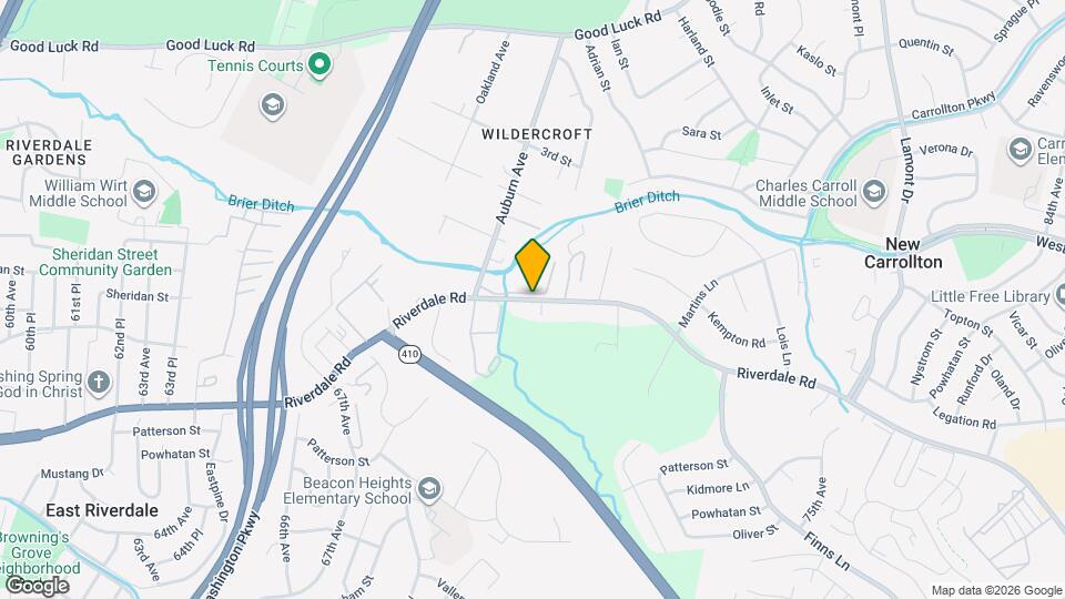 Chestnut Ridge Apts Map and Location Details