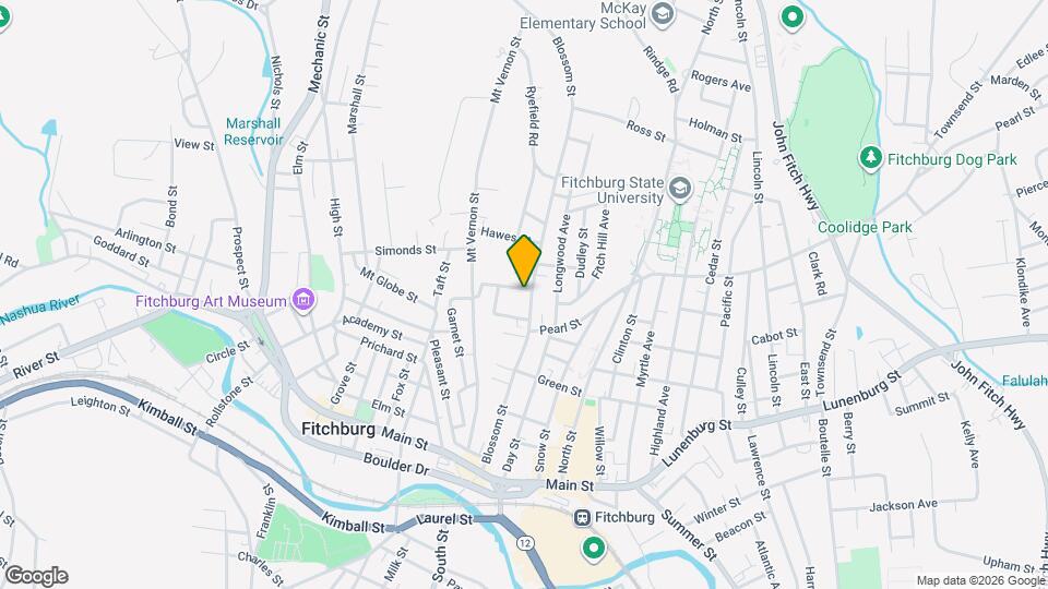 198-200-200 Blossom St Map and Location Details