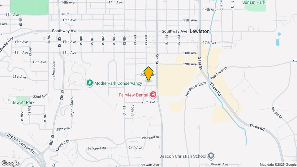 1611 21st Ave Map and Location Details