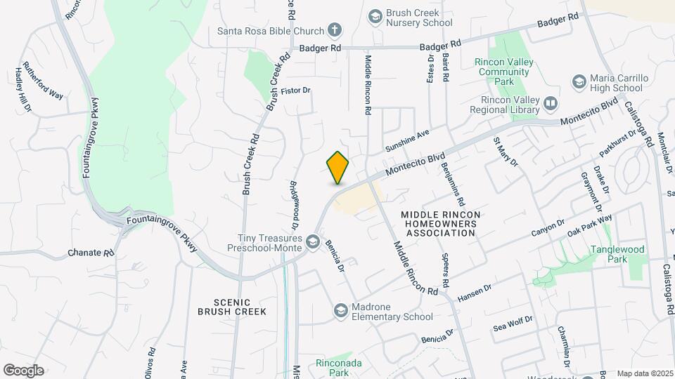 6431 Montecito Blvd Map and Location Details