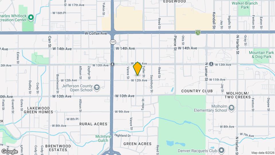 1220 Upham St Map and Location Details