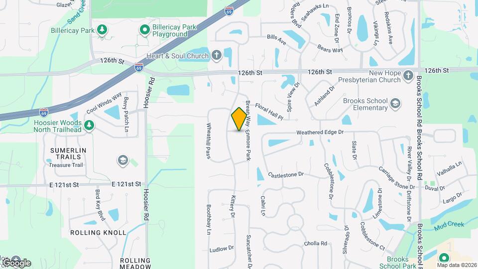 11603 Brean Way Map and Location Details