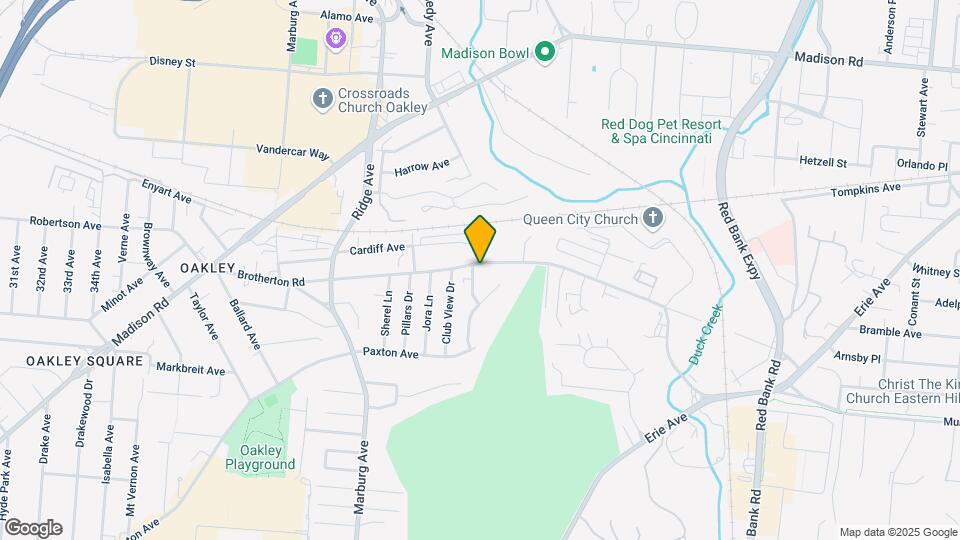 3615 Brotherton Rd Mapa y Detalles de la Ubicación