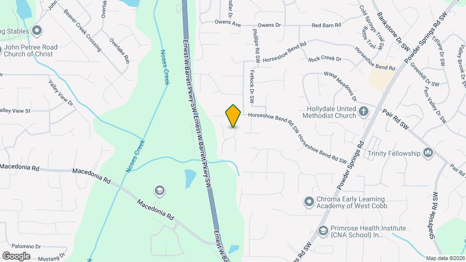 3060 Trotters Field Dr SW Map and Location Details