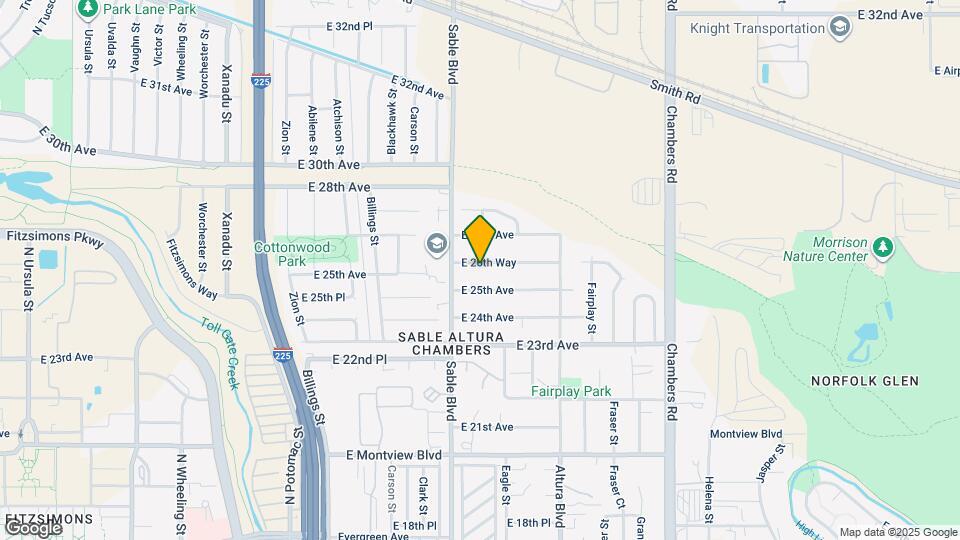 14612 E 26th Way Map and Location Details