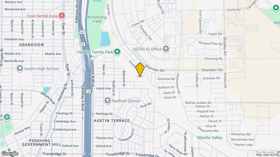 4719 Frankfort Ave Map and Location Details