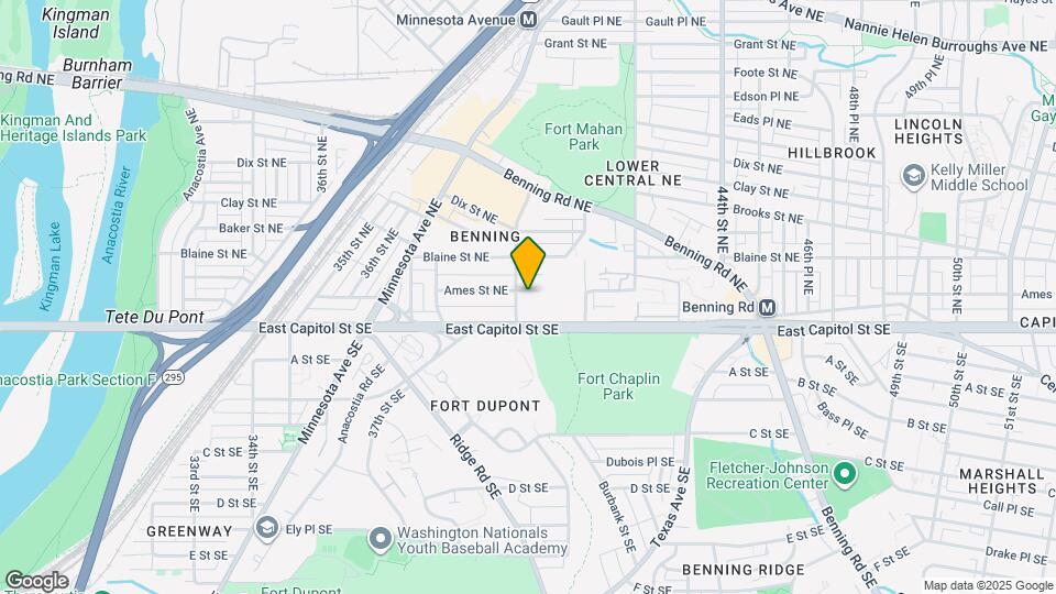 4007 Ames St NE, Unit 1 Map and Location Details