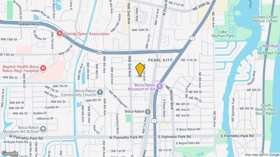 124 NW 9th St Map and Location Details