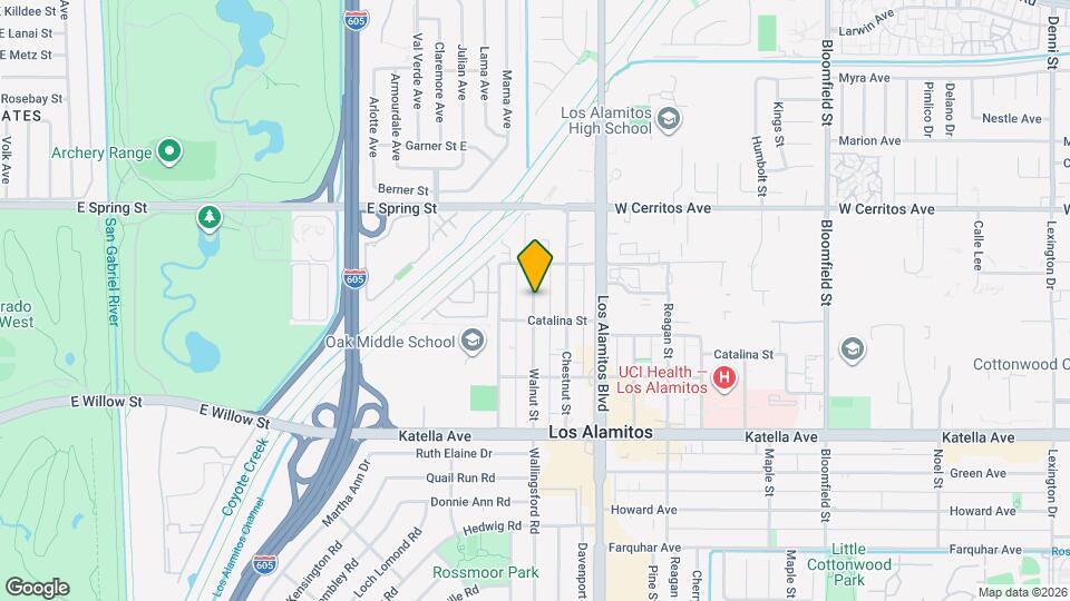 10696 Walnut St, Unit 10696 Walnut St Mapa y Detalles de la Ubicación