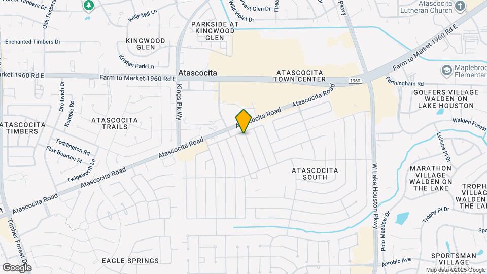 19123 Oakway Dr Map and Location Details